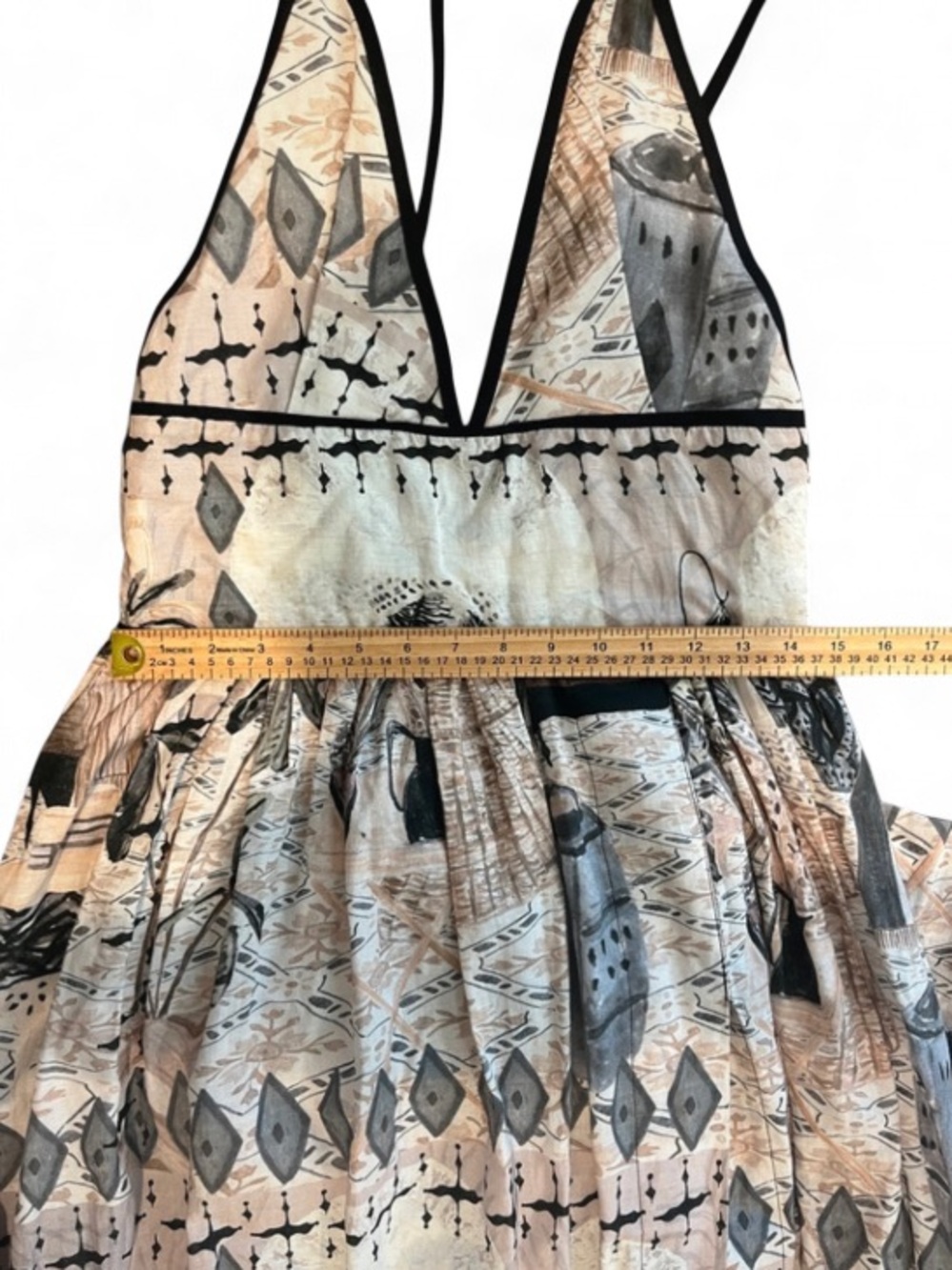 Ophelie Dress from the Galerie Blanc collection by Isla & White size M - Picture 10 of 13